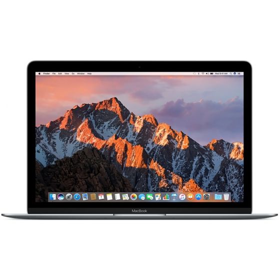 Apple MacBook 12 Grijs (2017) - Italiaans Toetsenbord