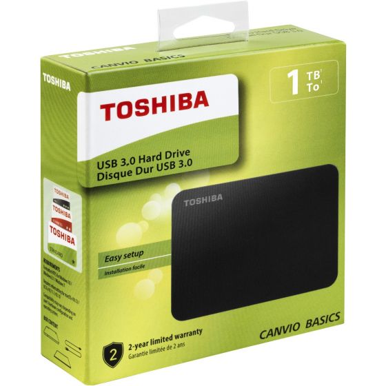 Toshiba Canvio 1TB HDD