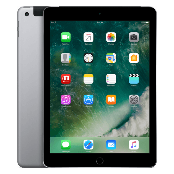 Apple iPad Wi-Fi + Cellular 32GB (2017) Grijs