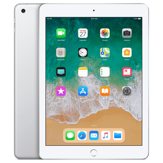 Apple iPad Wi-Fi 128GB (2018) Zilver