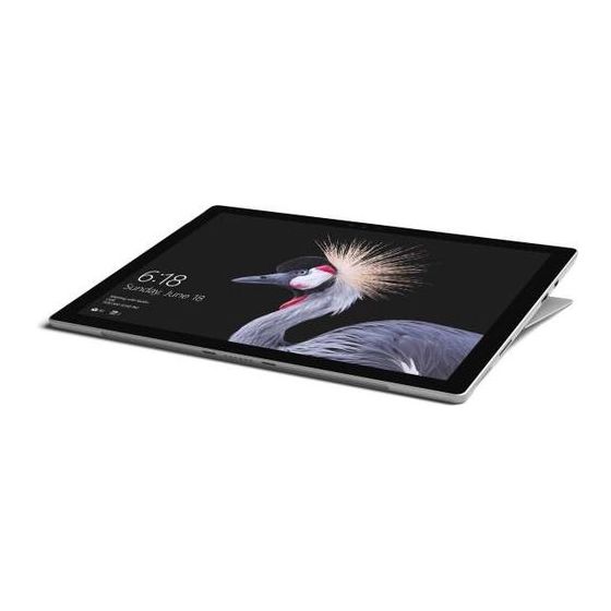 Microsoft Surface Pro 5 Platina (1796) | i5 | 128SSD | 4GB | A-grade