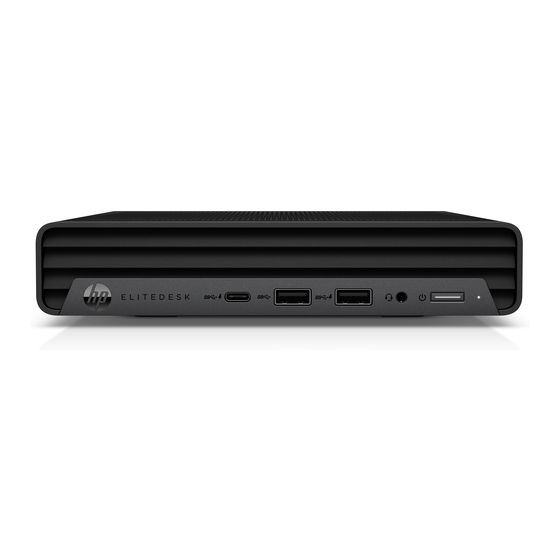 HP EliteDesk 800 G6 mini