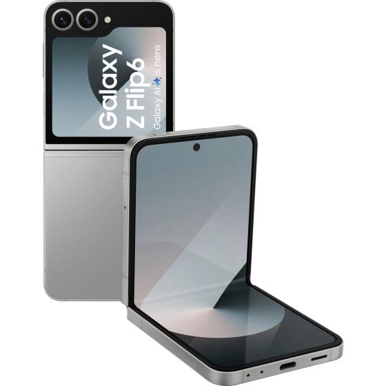 Samsung Galaxy Z Flip6, 256GB opslag Zilver