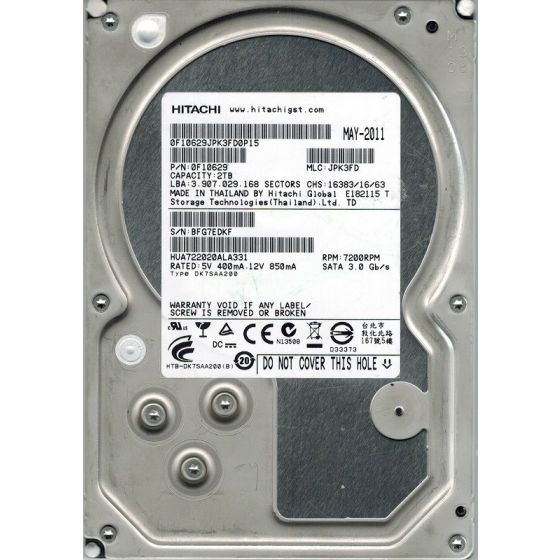 HGST HUA722020ALA330 2TB